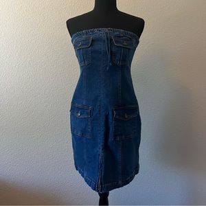 Denim dress